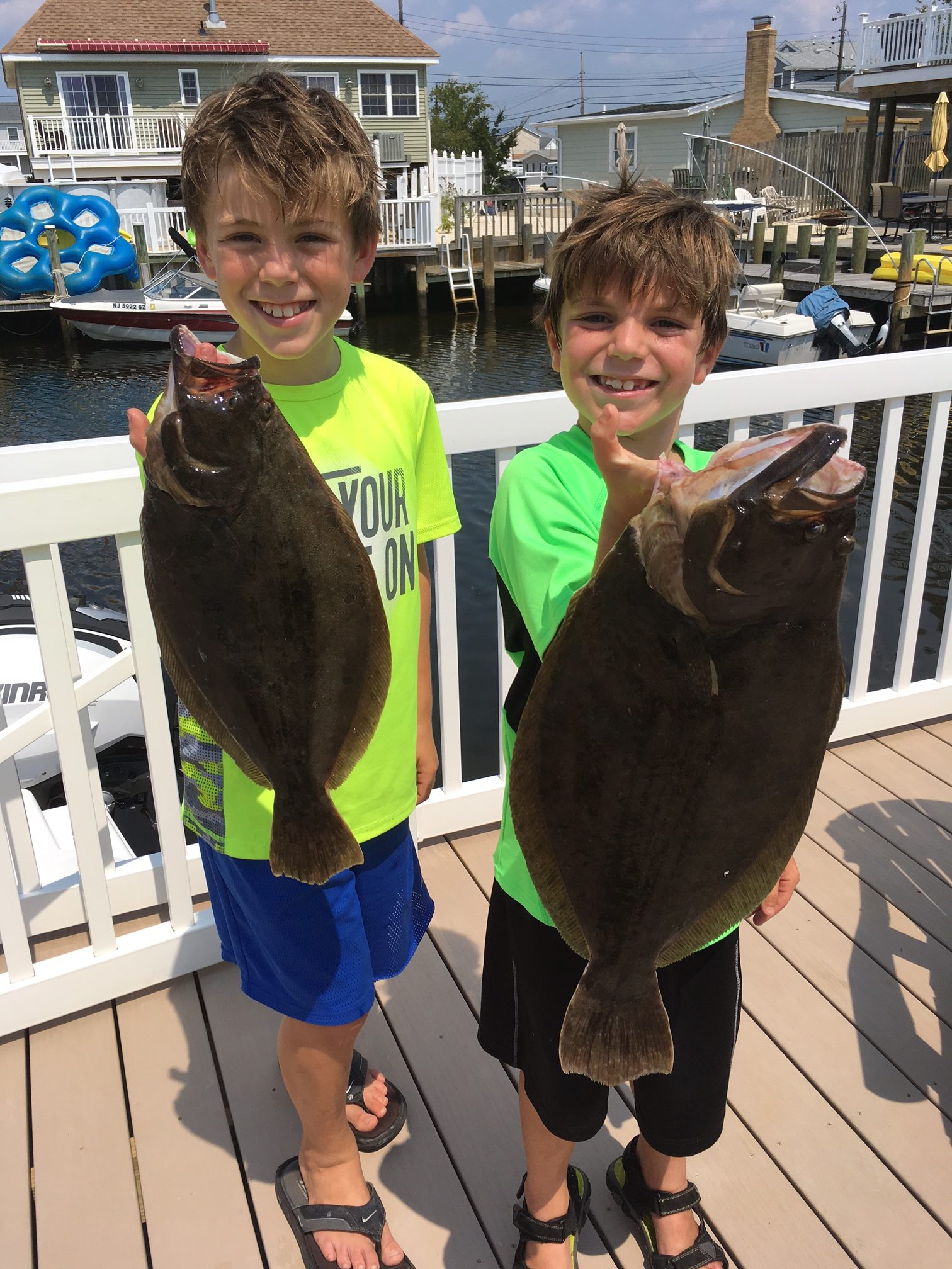 Middle Grounds Fluke by Ed Valitutto