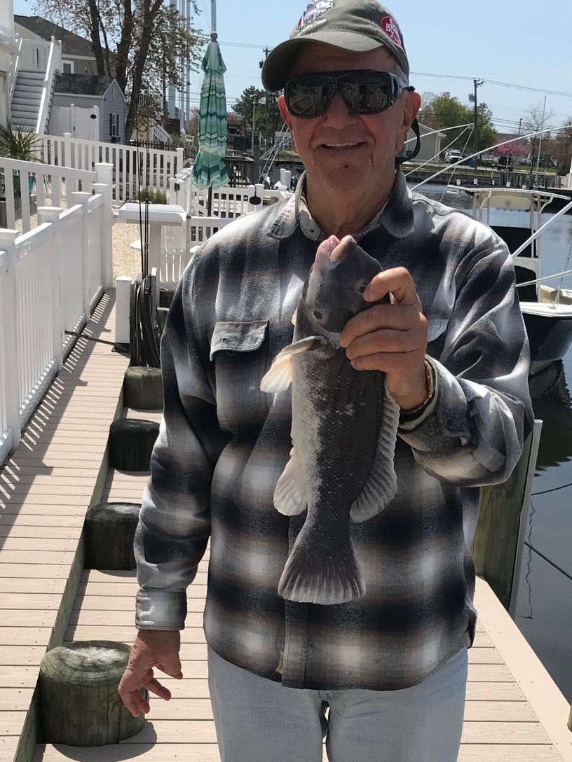 Tough Day Tog Fishing by Ed Valitutto