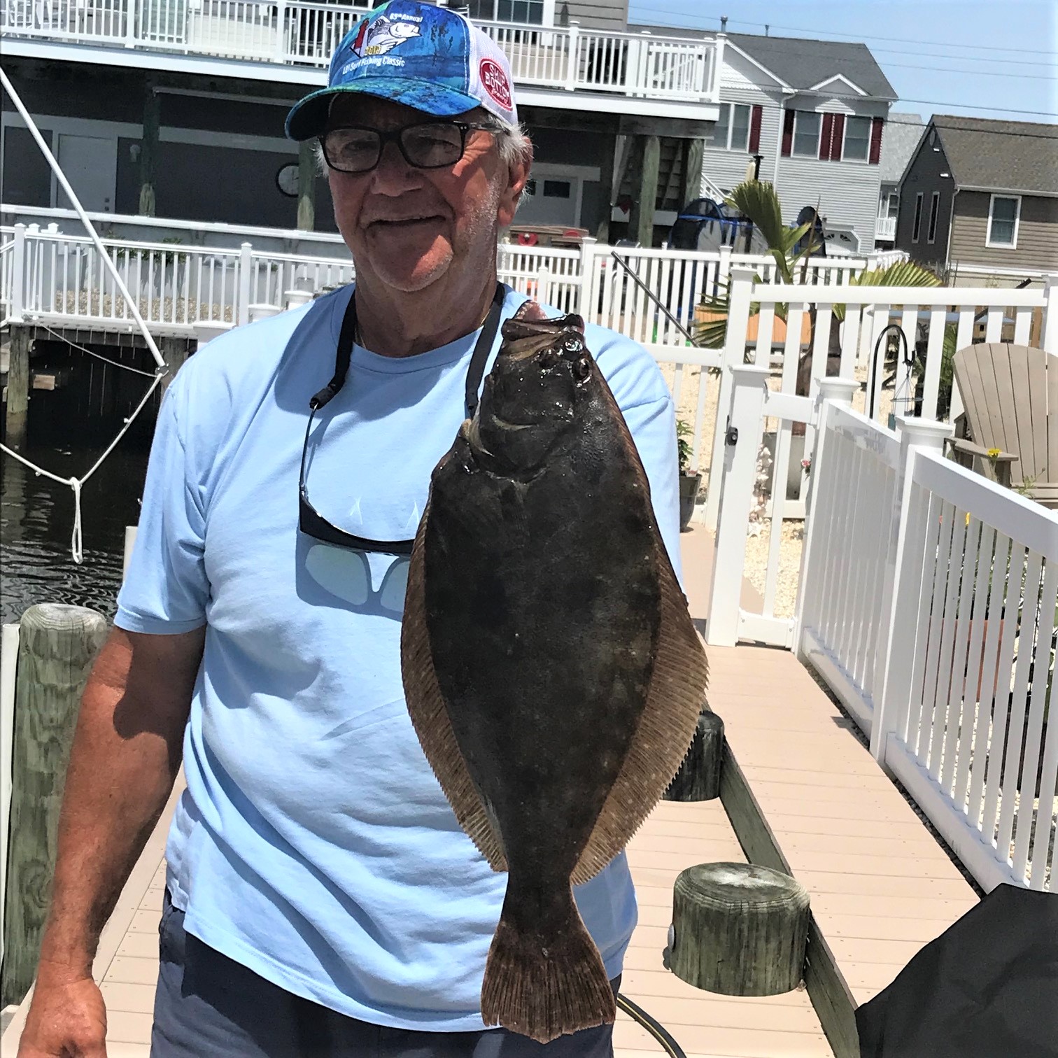 Busy Weekend Fluke Fishing by Ed Valitutto