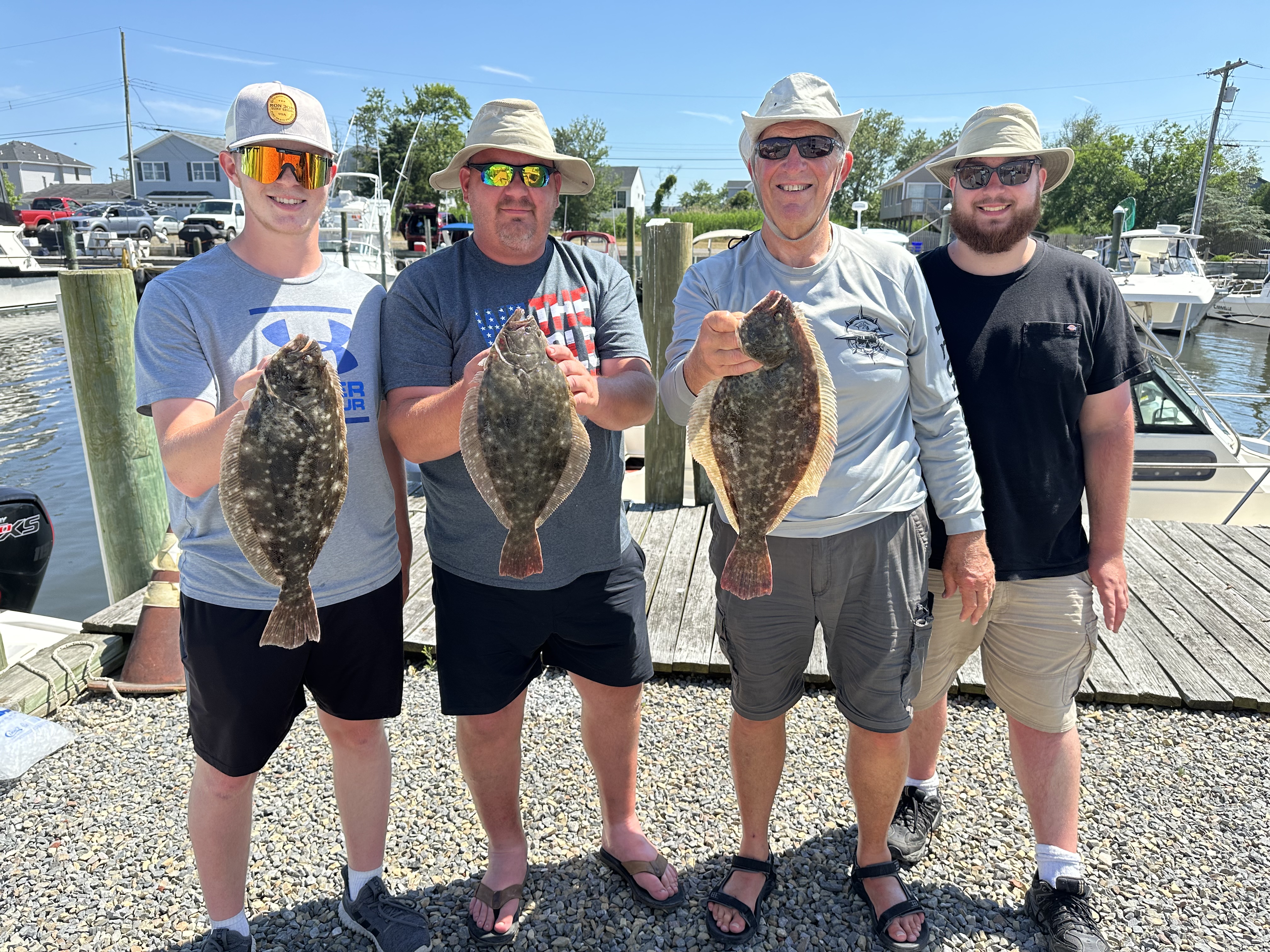 FLUKING ON REELREACTION CHARTER by Joe Filice